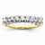 14k Yellow Gold Diamond Wedding Band
