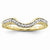 14k Yellow Gold Diamond Wedding Band