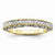 14k Yellow Gold Diamond Wedding Band