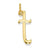 14k Yellow Gold Initial Charm hide-image