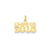 Class of 2015 Charm in 14k Gold