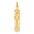 14k Gold Vertical 2016 Charm hide-image