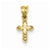 14k Gold Small Cross pendant, Pendants for Necklace
