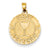 14k Gold First Communion Charm hide-image