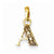 14k Gold Polished .01ct Diamond Initial A Pendant, Pendants for Necklace
