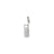 Diamond Cell Phone Charm in 14k White Gold