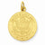 14k Gold U.S. Army Insignia Disc Pendant, Pendants for Necklace