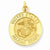 14k Gold U.S. Marine Corps Insignia Disc Pendant, Pendants for Necklace