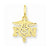 14k Gold R.N. Pendant, Pendants for Necklace