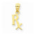 14k Gold Prescription Symbol RX pendant, Beautiful Pendants for Necklace