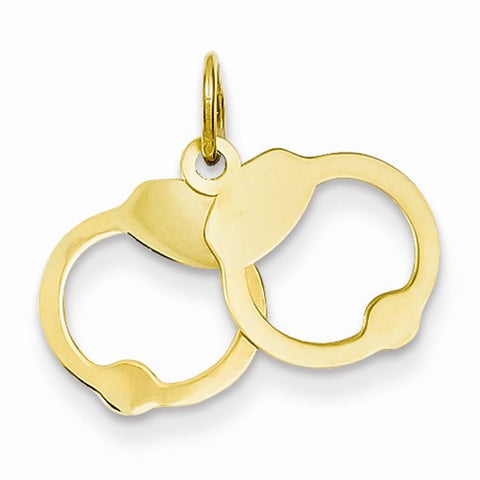 14k Gold Handcuffs pendant, Delightful Pendants for Necklace