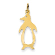 14k Gold Penguin Charm hide-image
