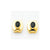 14k Yellow Gold Sapphire Earrings