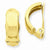 14k Yellow Gold Non-pierced Polished Earrings