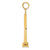 14k Gold Moveable Danforth Anchor Pendant