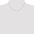 14K Yellow Gold DC Cable Chain, 0.75 mm