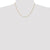 14K Yellow Gold DC Wheat Chain, 1 mm