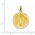 14k Gold Miraculous Medal Pendant