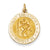 14k Gold US Marine Corp Saint Christopher Medal Pendant