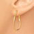 14k Yellow Gold Small Twisted Earrings